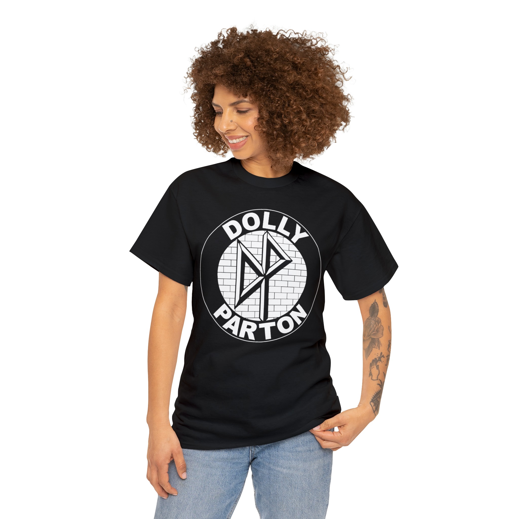 Dead Kennedys T-Shirt - Dolly Parton + D-E-A-D Kennedys Mash T-Shirt Dead kennedys t-shirt - dolly parton + d-e-a-d kennedys mash t-shirt - image 3