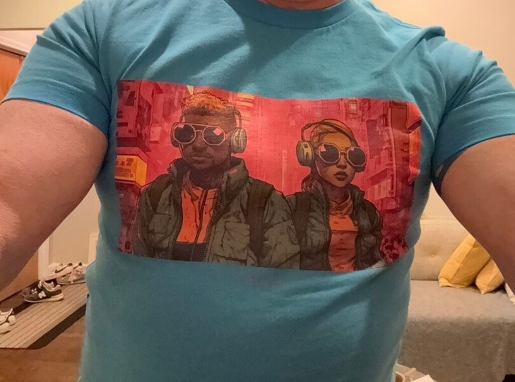 Bob Marley Ajax - Three Little Birds T-Shirt Image #1 from christopher reed