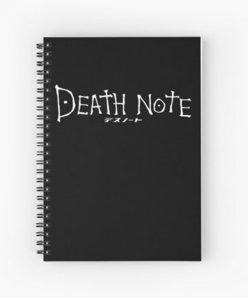 Death book Notebook - Death book merch - Death book apparel