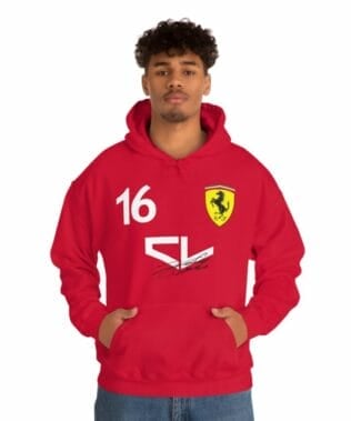 Charles Leclerc Signed SF Hoodie