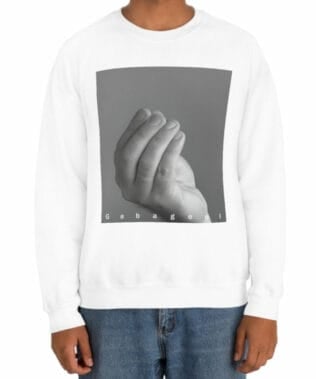 Gabagool Italian Hand Sweatshirt
