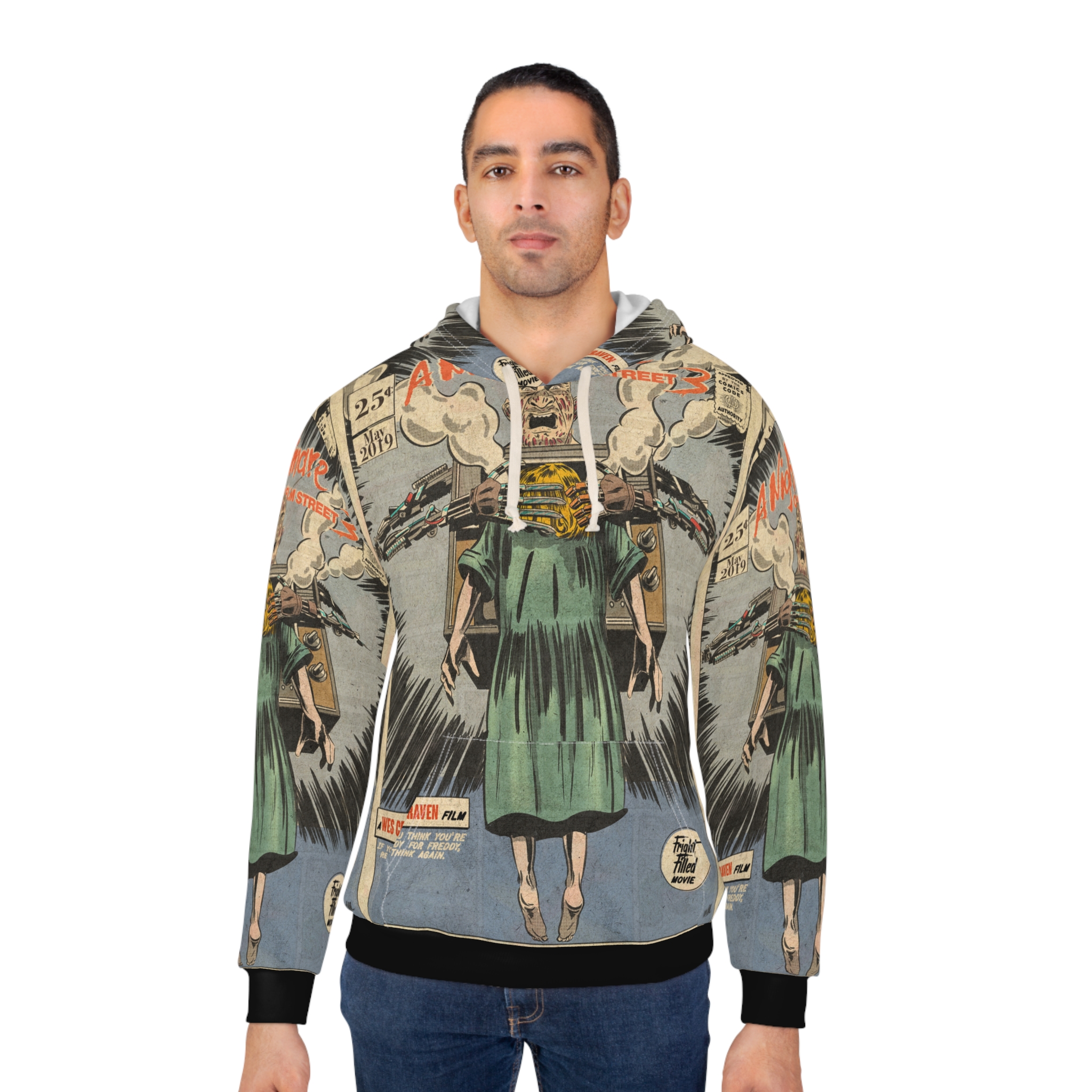 A Nightmare On Elm Street 3 Hoodie A nightmare on elm street 3 hoodie - image 4
