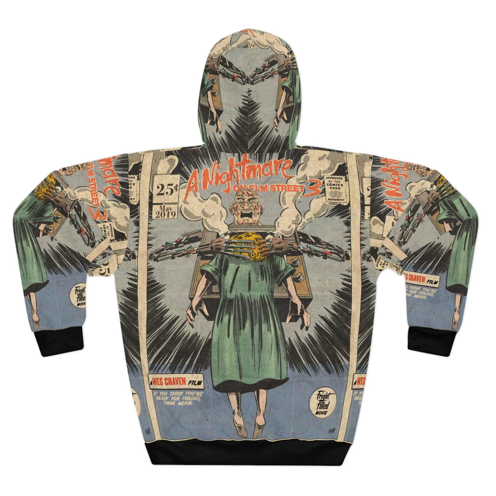 A Nightmare On Elm Street 3 Hoodie A nightmare on elm street 3 hoodie - image 2
