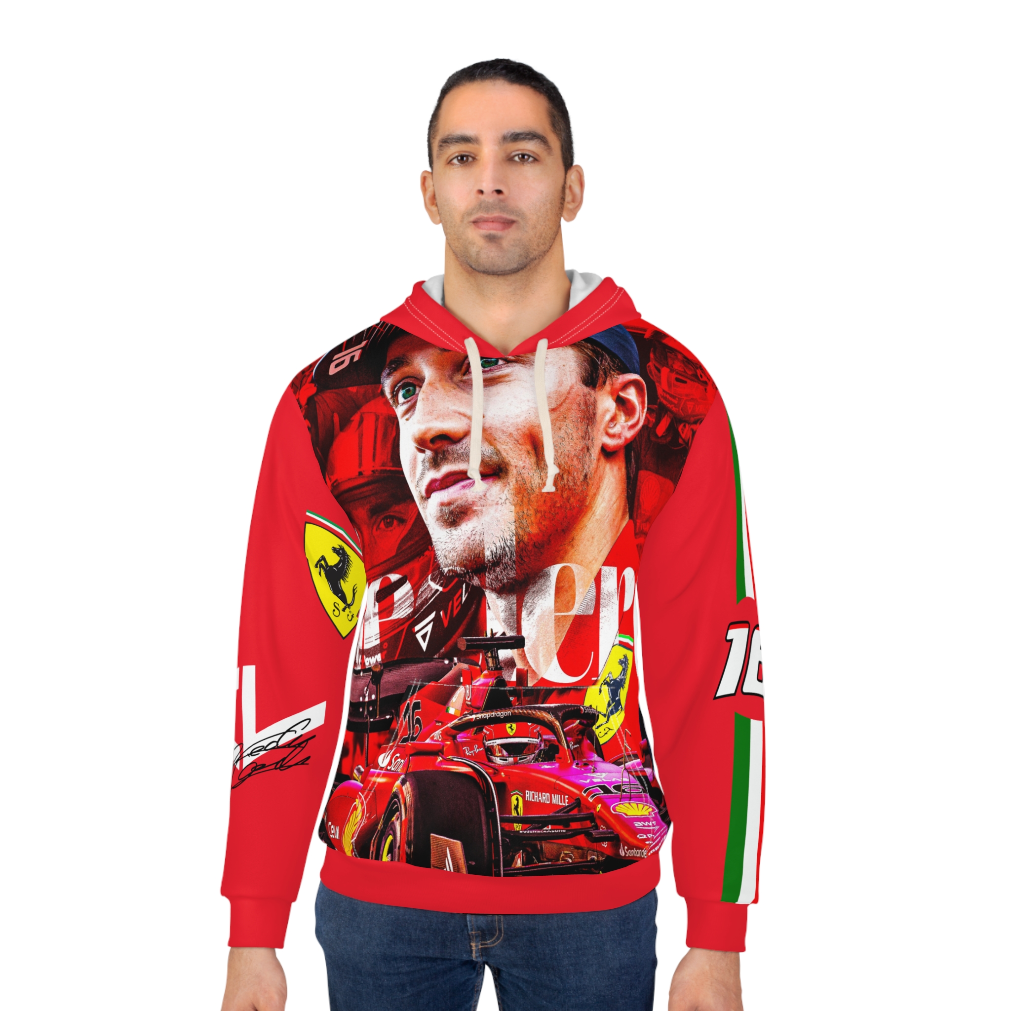 Charles Leclerc 16 Hoodie Charles leclerc 16 hoodie - image 4