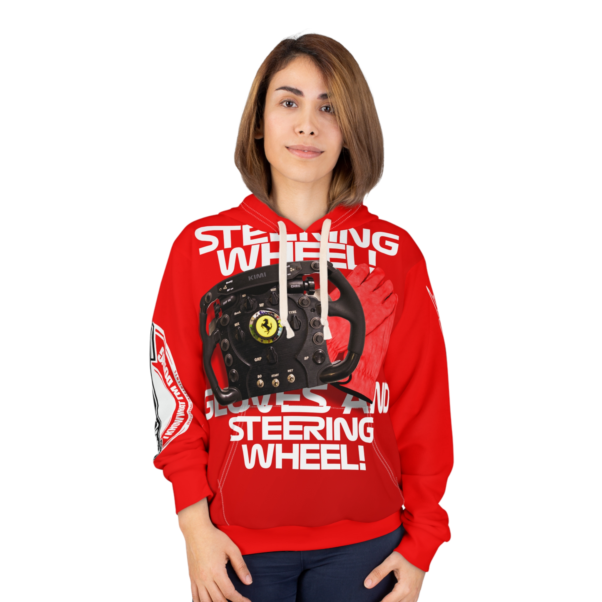 Kimi Raikkonen'S Gloves And Steering Wheel! Hoodie Kimi raikkonen's gloves and steering wheel! Hoodie - image 3