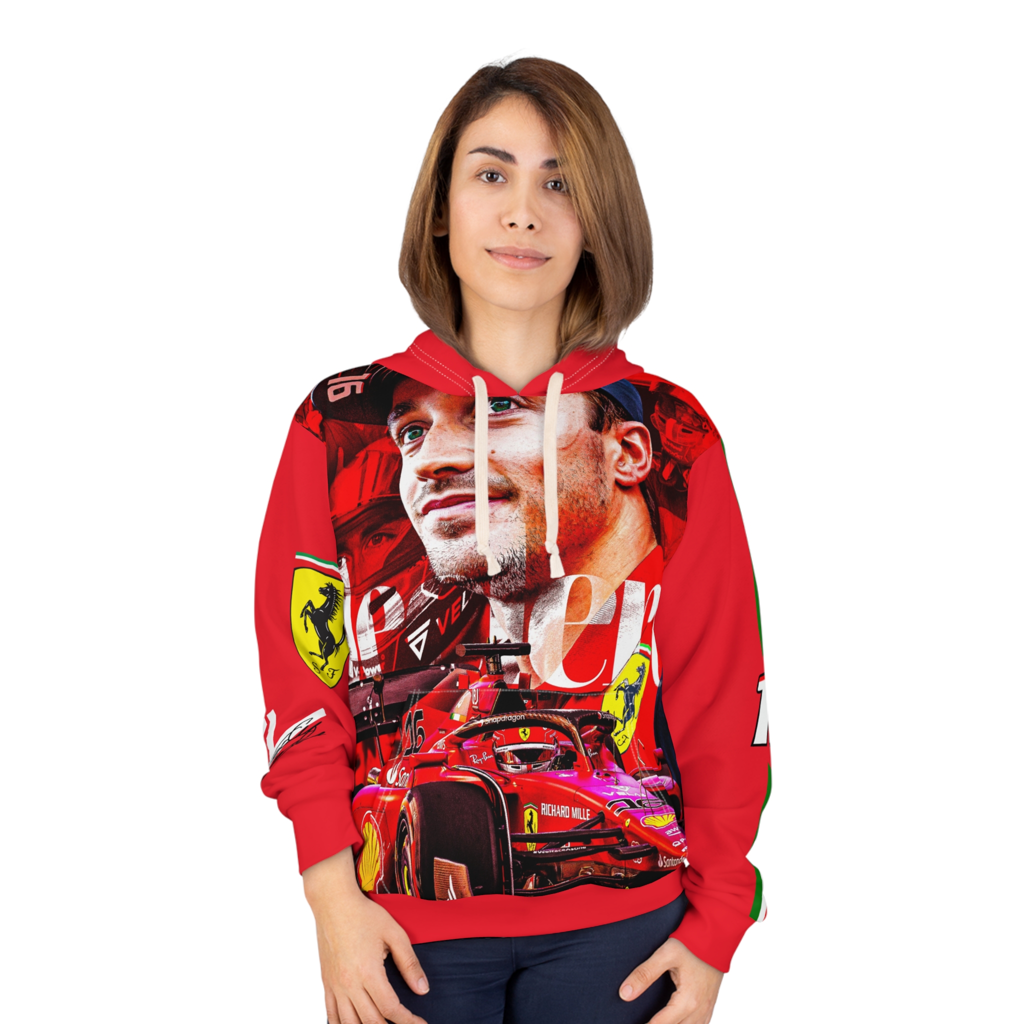 Charles Leclerc 16 Hoodie Charles leclerc 16 hoodie - image 3