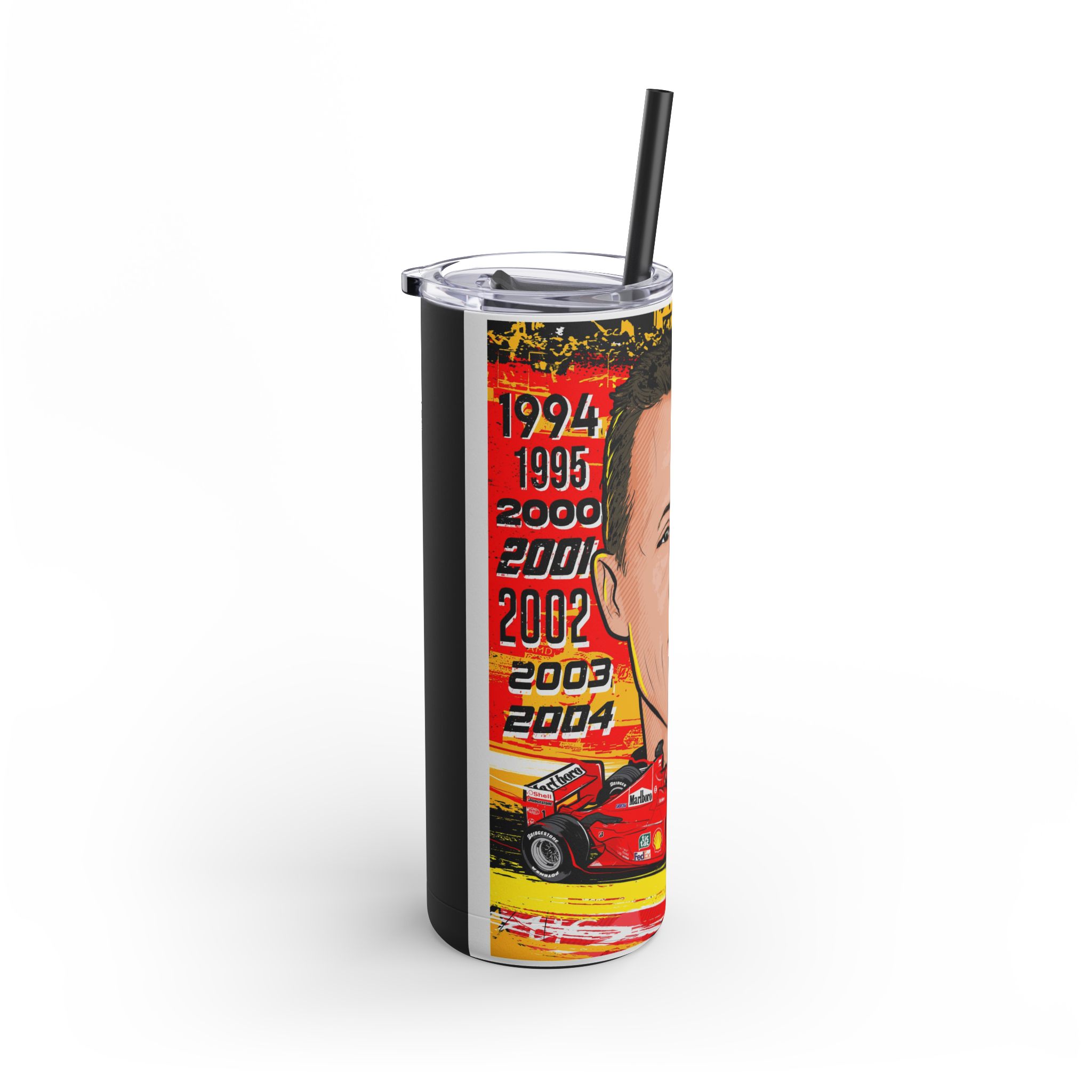 F1 Vintage Michael Schumacher Tumbler F1 vintage michael schumacher tumbler - image 2