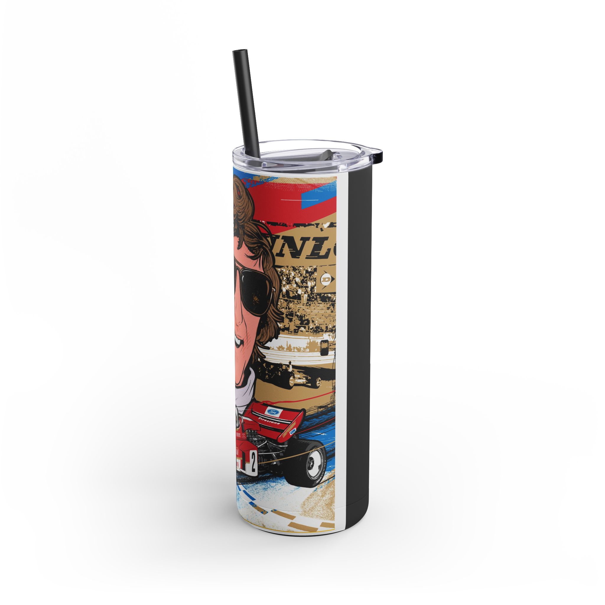 F1 Vintage Jochen Rindt Tumbler F1 vintage jochen rindt tumbler - image 4