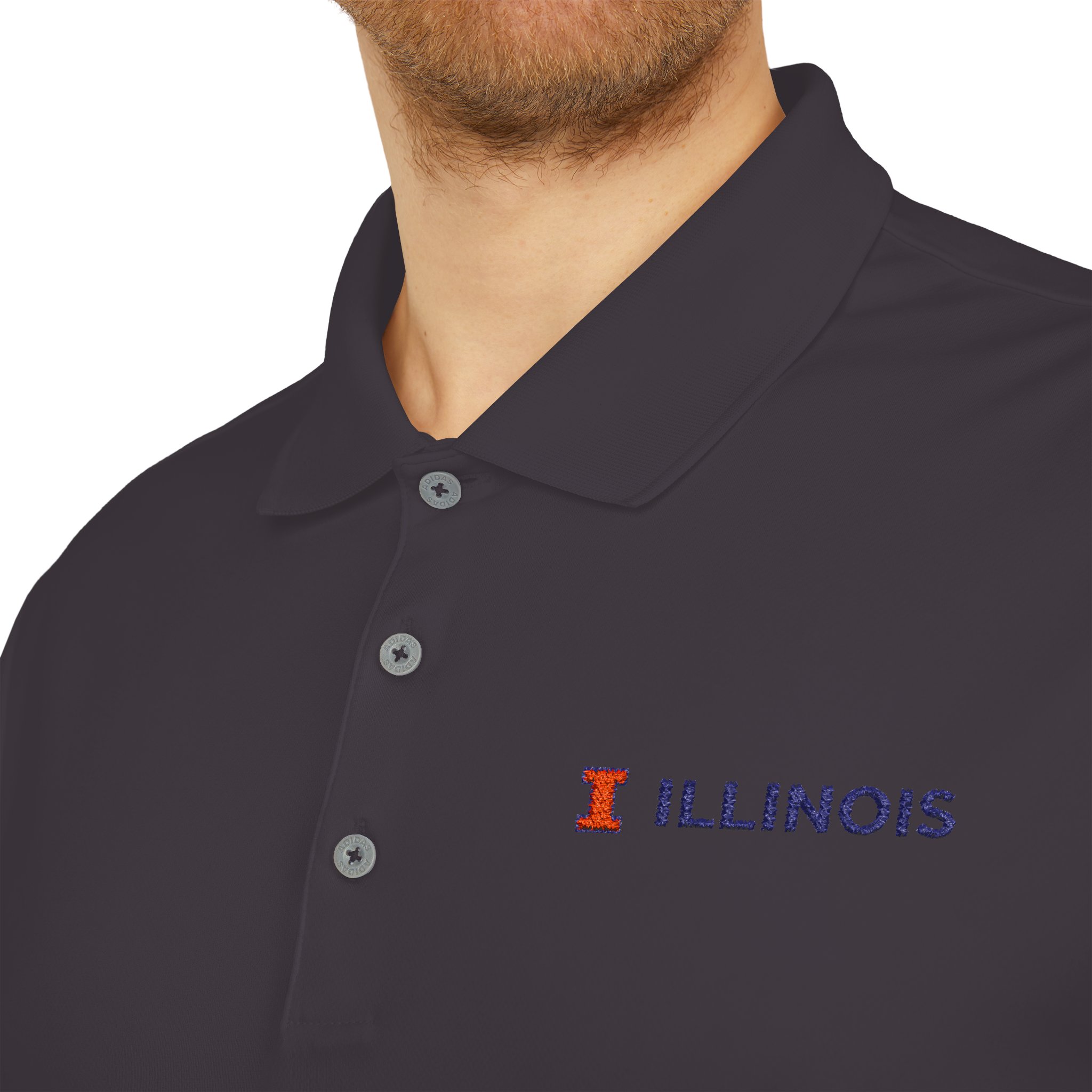 Adidas Embroidered University Of Illinois Urbana-Champaign (Uiuc) Premium Polo Adidas embroidered university of illinois urbana-champaign (uiuc) premium polo - image 5