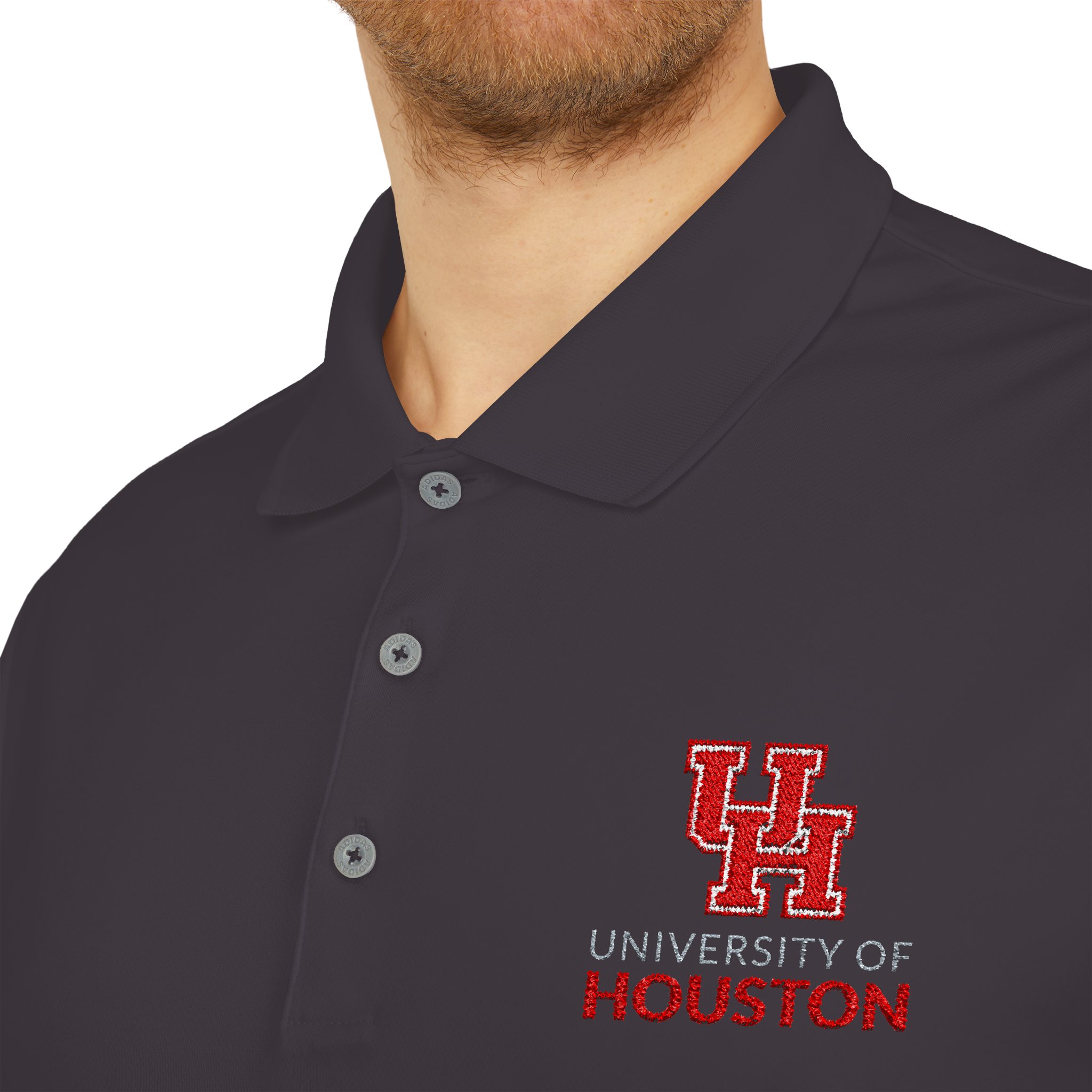 Adidas Embroidered University Of Houston Premium Polo Adidas embroidered university of houston premium polo - image 5