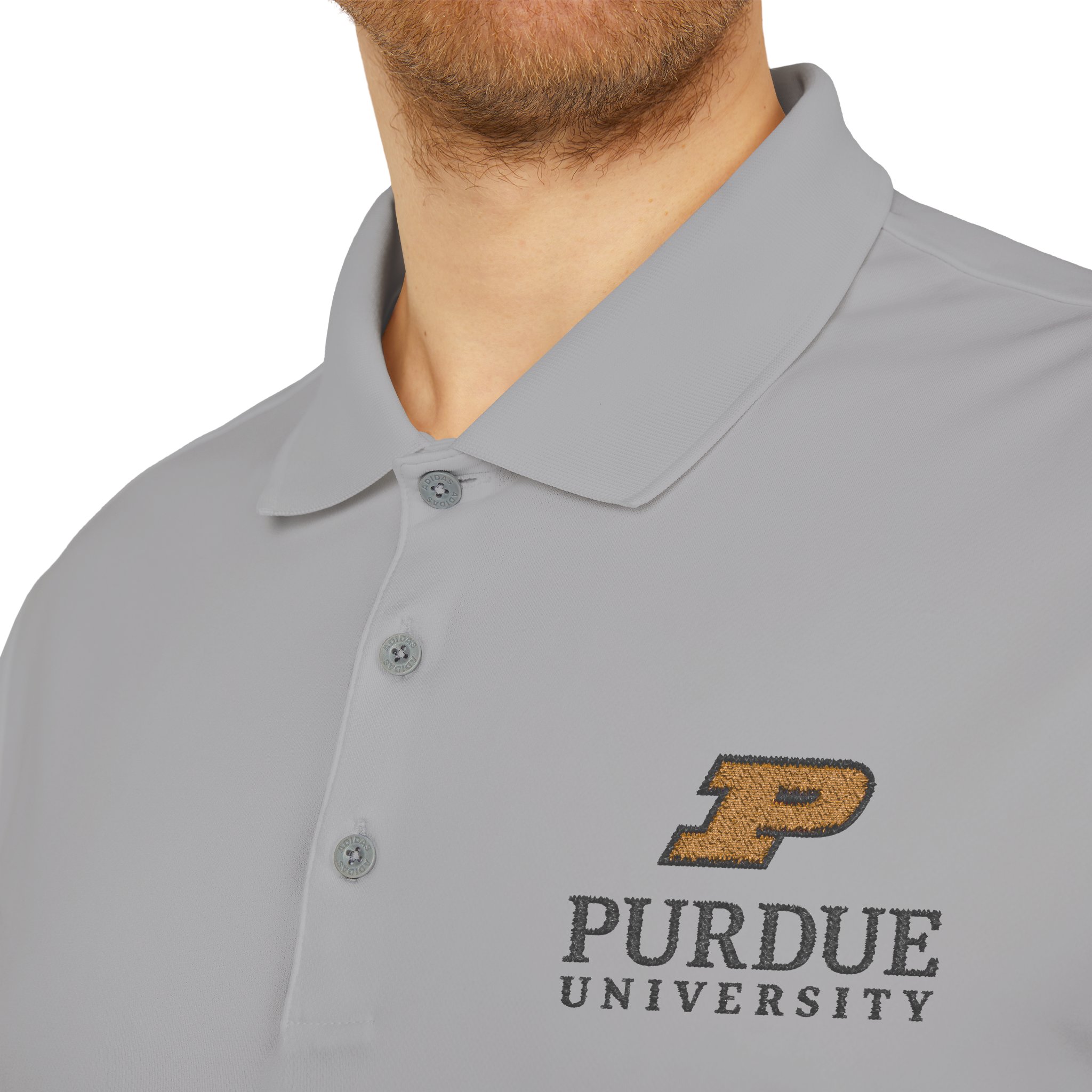 Adidas Embroidered Purdue University Premium Polo Adidas embroidered purdue university premium polo - image 5