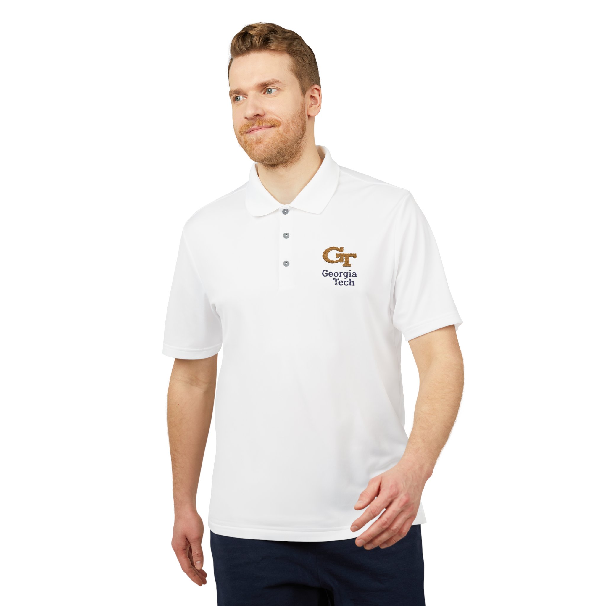 Adidas Embroidered Georgia Institute Of Technology Premium Polo Adidas embroidered georgia institute of technology premium polo - image 3