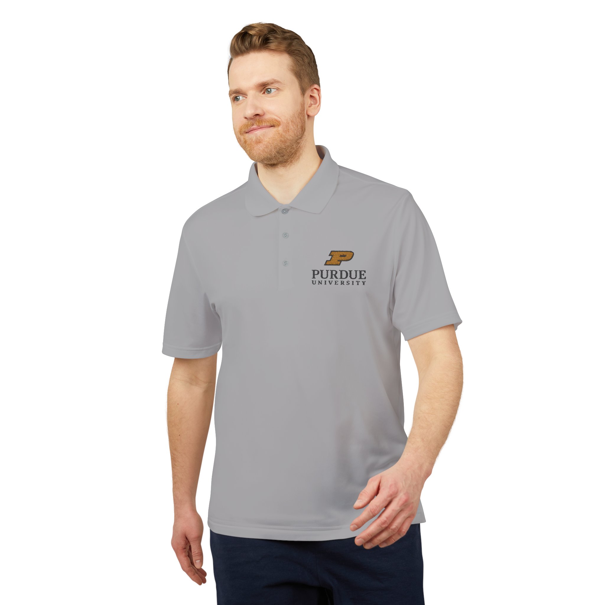 Adidas Embroidered Purdue University Premium Polo Adidas embroidered purdue university premium polo - image 7