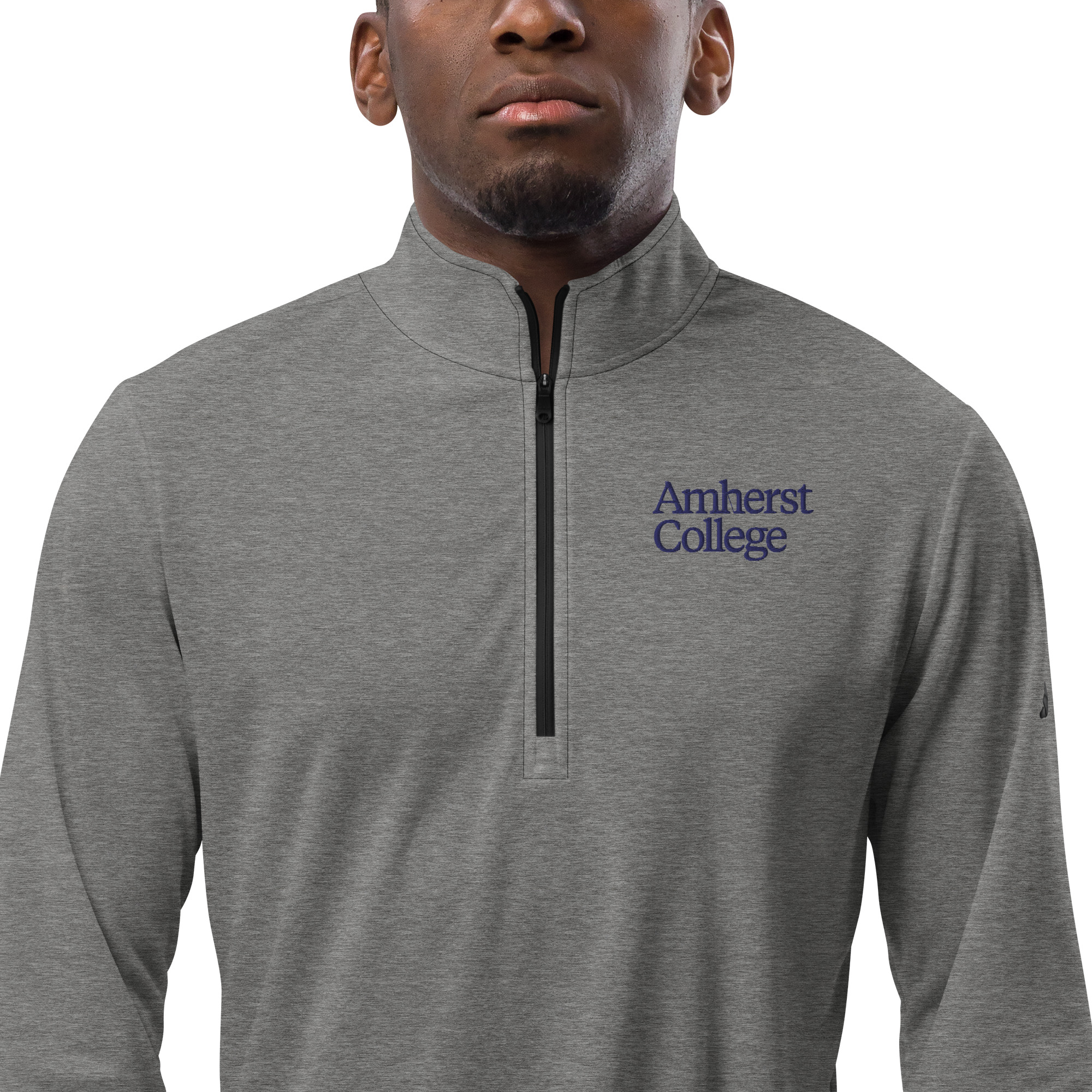 Adidas Embroidered Amherst College Premium Quarter-Zip Pullover Adidas embroidered amherst college premium quarter-zip pullover - image 2