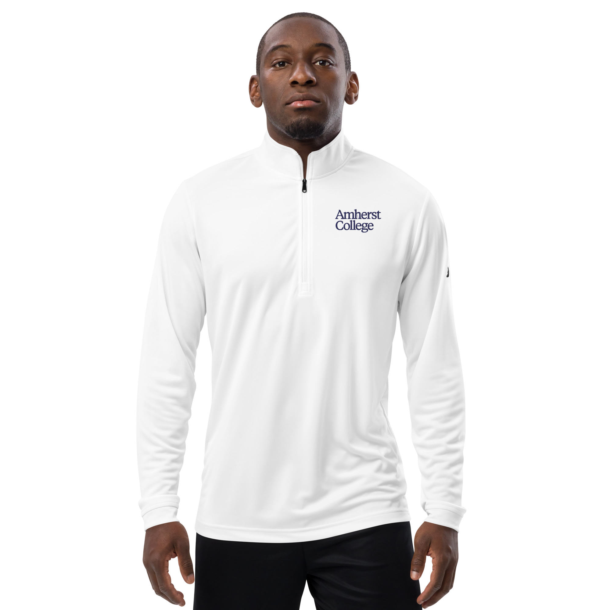 Adidas Embroidered Amherst College Premium Quarter-Zip Pullover Adidas embroidered amherst college premium quarter-zip pullover - image 4