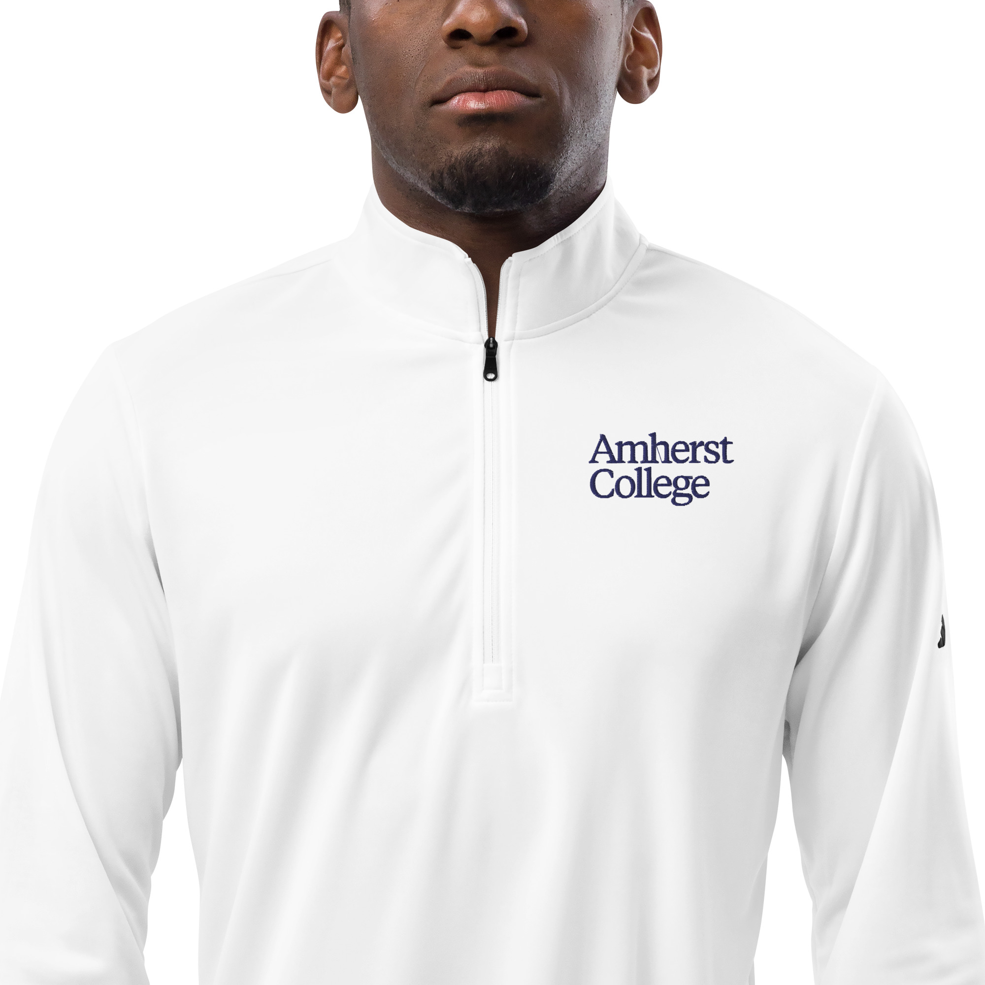 Adidas Embroidered Amherst College Premium Quarter-Zip Pullover Adidas embroidered amherst college premium quarter-zip pullover - image 3