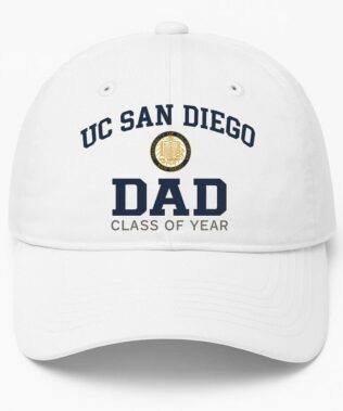 UC San Diego Dad Cap - White