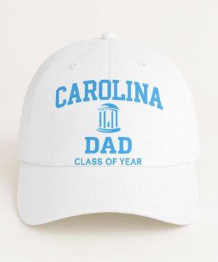 UNC Chapel Hill Dad Cap - White