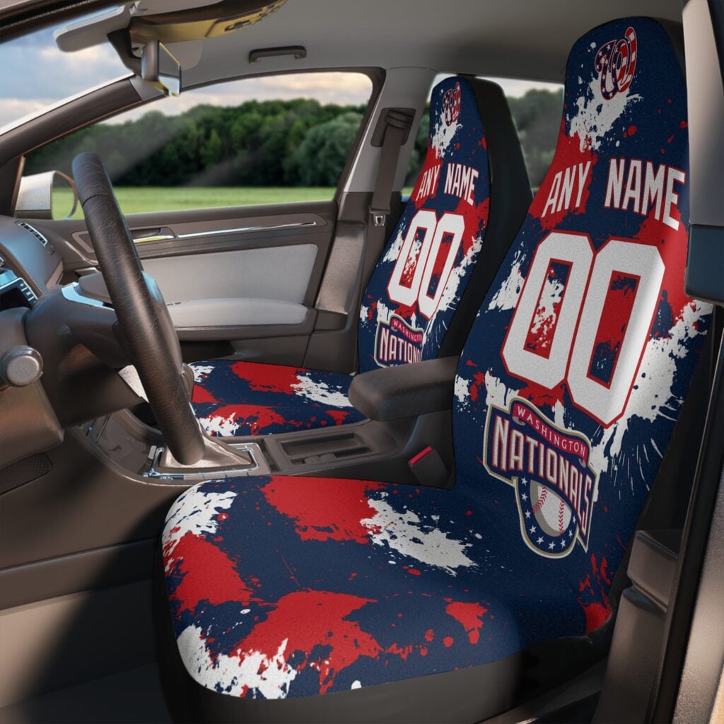 Washington Nationals Custom Car Seat Covers Washington nationals custom car seat covers - image 2