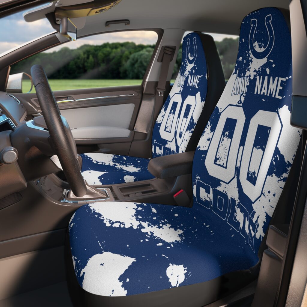 Indianapolis Colts Custom Car Seat Covers Indianapolis colts custom car seat covers - image 2