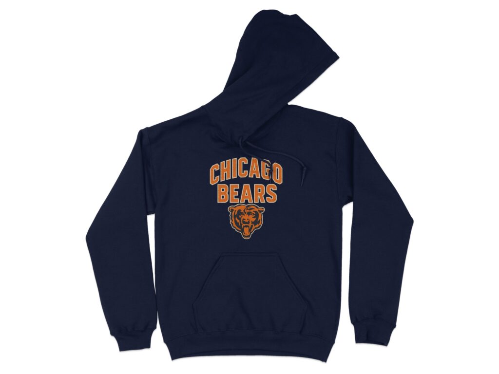 Chicago Bears Vintage Retro Hoodie Chicago bears vintage retro hoodie - image 14