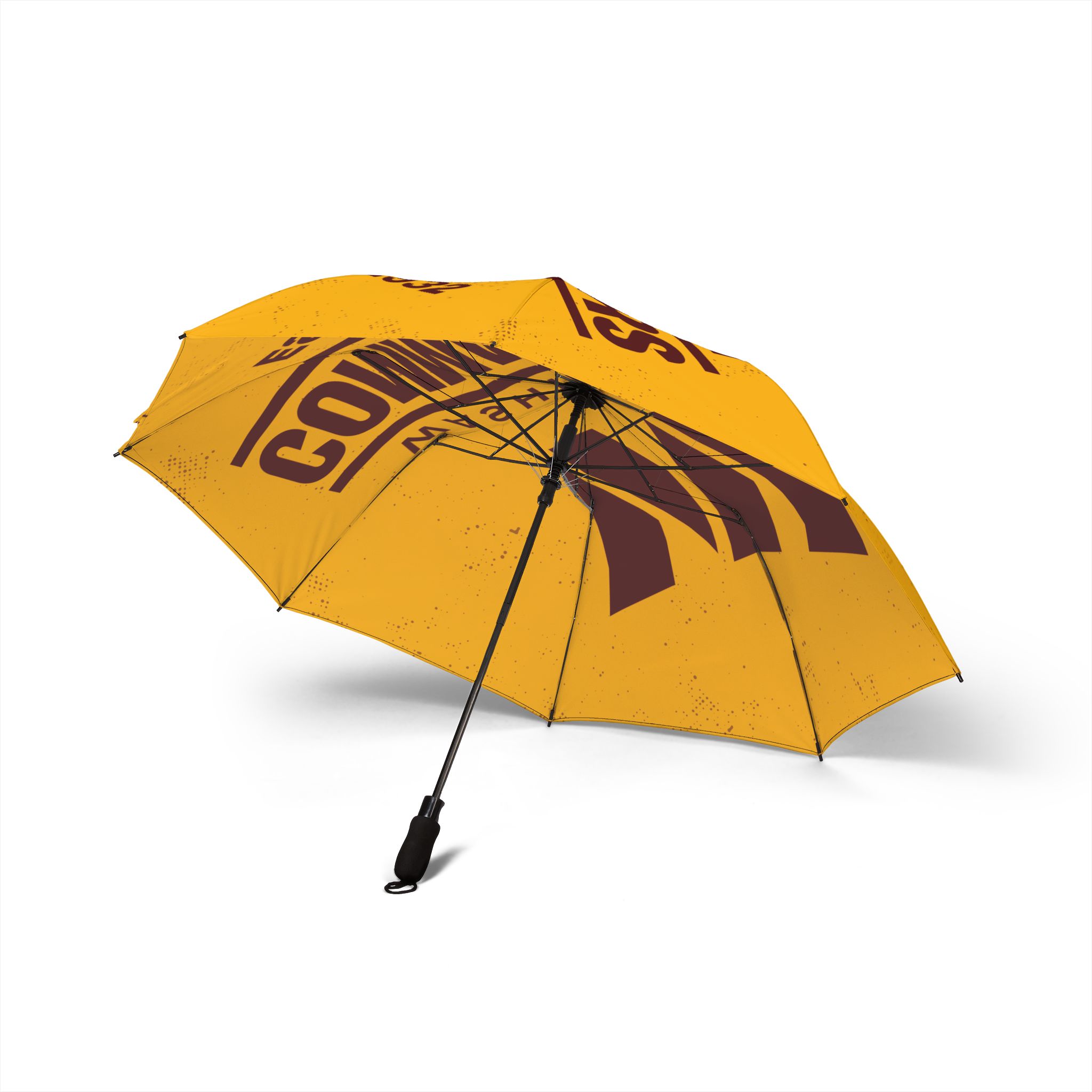 Washington Commanders Vintage Umbrella - Gold Washington commanders vintage umbrella - gold - image 2