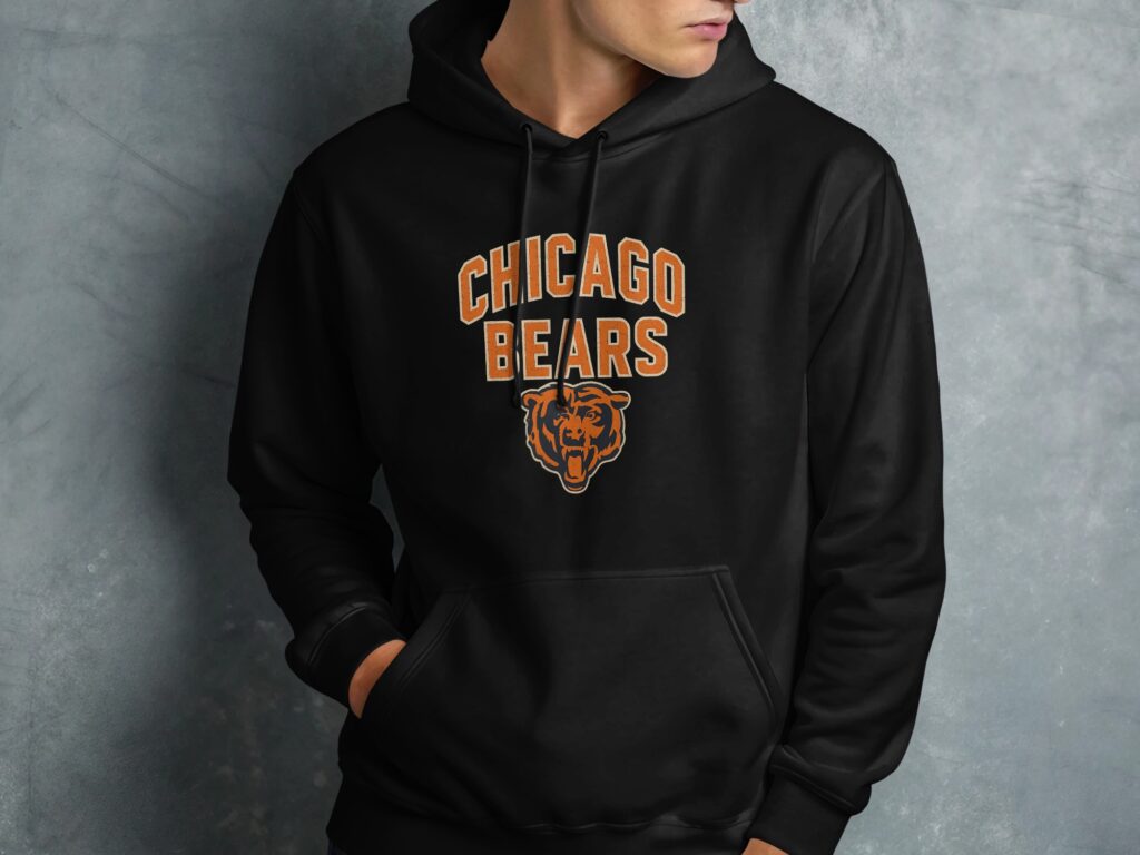 Chicago Bears Vintage Retro Hoodie Chicago bears vintage retro hoodie - image 2