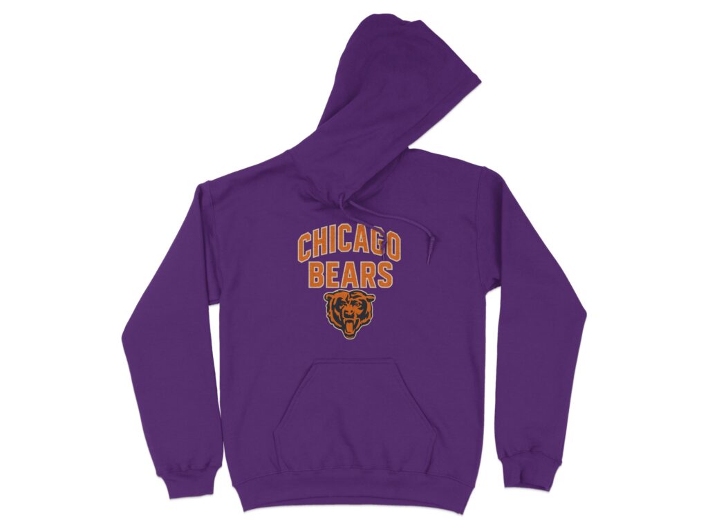 Chicago Bears Vintage Retro Hoodie Chicago bears vintage retro hoodie - image 5