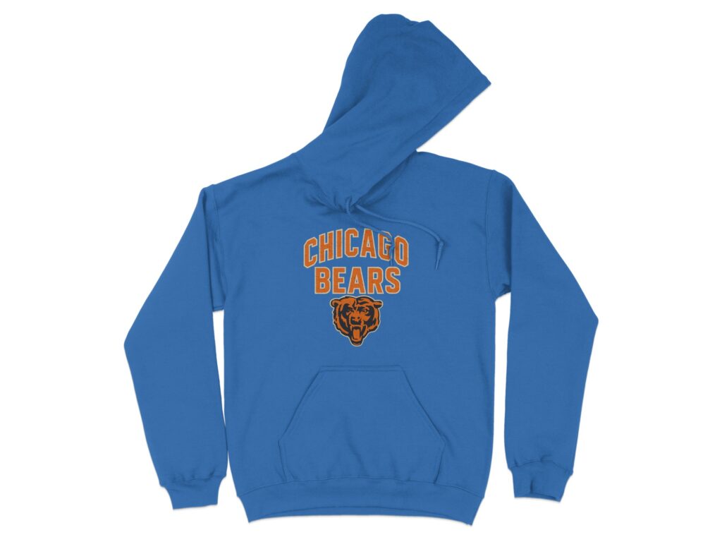 Chicago Bears Vintage Retro Hoodie Chicago bears vintage retro hoodie - image 6