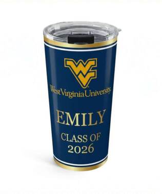 West Virginia University Tumbler