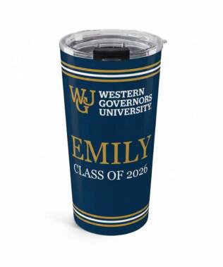 Western Governors University Tumbler