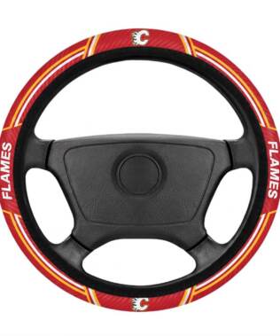 Calgary Flames Steering Wheel Cover