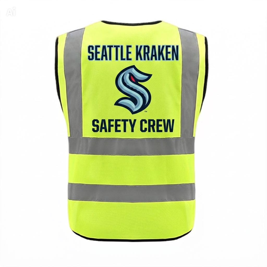 Seattle Kraken Safety Vest Seattle kraken safety vest
