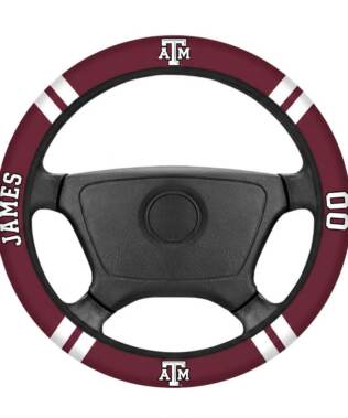 Texas Am Aggies Personalized Steering Wheel Cover