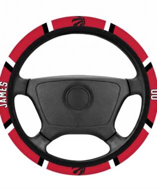 Toronto Raptors Personalized Steering Wheel Cover