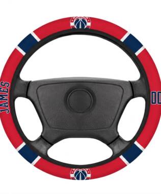 Washington Wizards Personalized Steering Wheel Cover