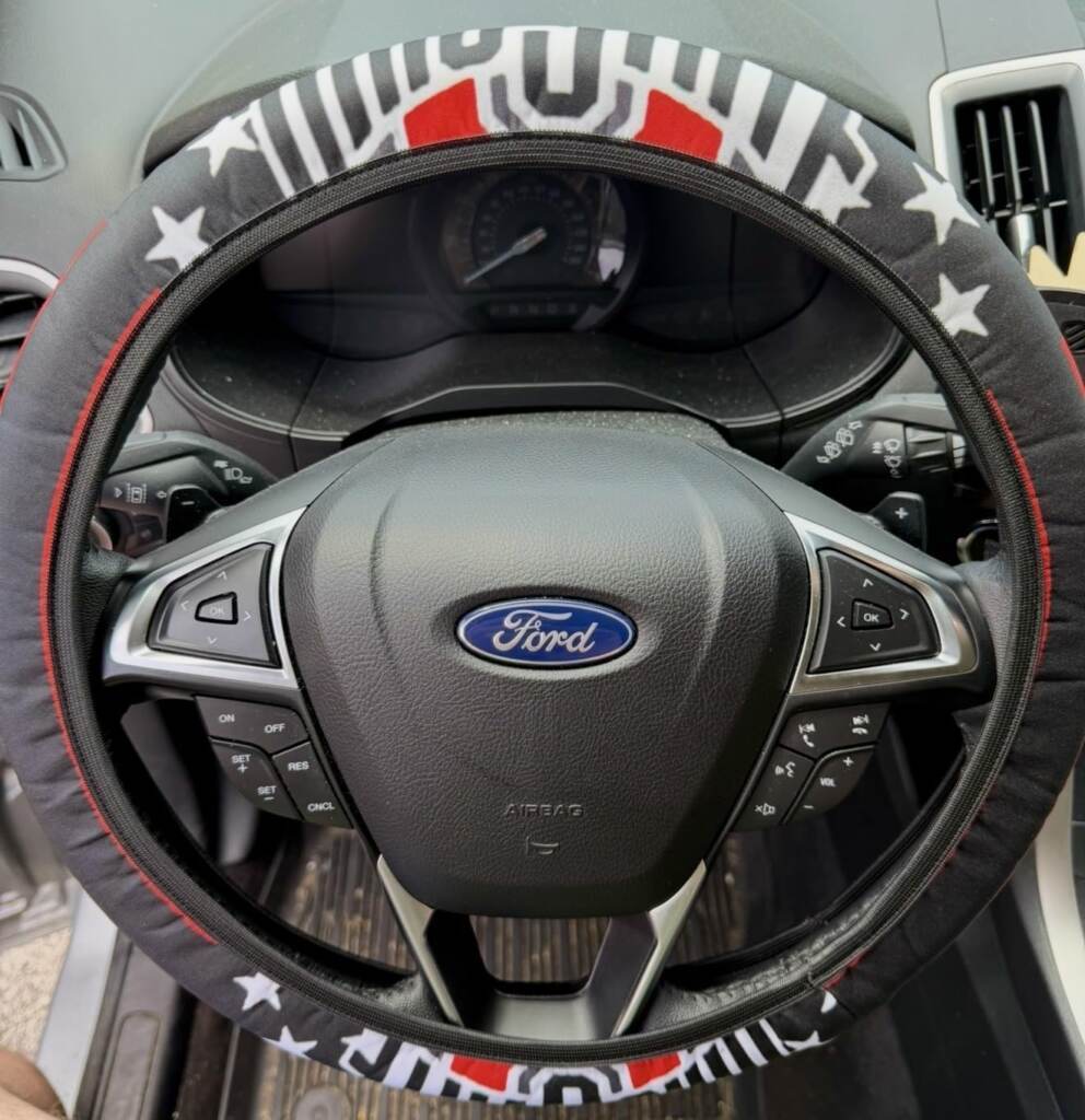 South Carolina Gamecocks Personalized Steering Wheel Cover Image #1 from william green